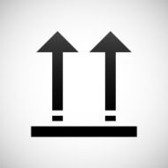 Logistics icon on a white background - Shade Series N7
