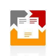 Chevron Chart icon on a white background - Pro Series N9