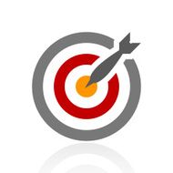 Target icon on a white background - Pro Series N6
