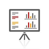 Projection Screen icon on a white background - Pro Series N4