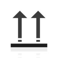 Logistics icon on a white background - Prime Series N7