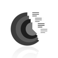 Coxcomb Chart icon on a white background - Prime Series N4