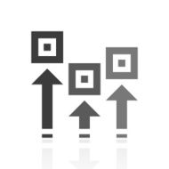 Logistics icon on a white background - Prime Series N8