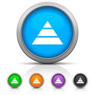 Pyramid icon on round buttons - Gloss Series N11