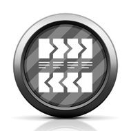 Flowchart icon on a round button - Elite Series N10