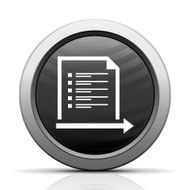 Document icon on a round button - Elect Series N6