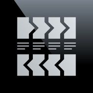 Flowchart icon on a black background - Core Series N10