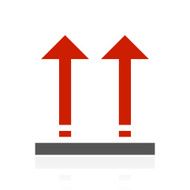 Logistics icon on a white background - Color Series N7