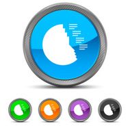 Coxcomb Chart icon on circle buttons - Circled Series N4