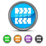 Flowchart icon on circle buttons - Circled Series N9