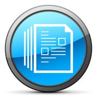 Document icon on a round button - Bright Series N8