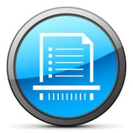 Document icon on a round button - Bright Series N9