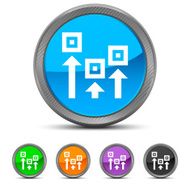 Logistics icon on circle buttons - Circled Series N10