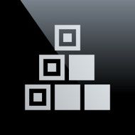 Logistics icon on a black background - Core Series N9