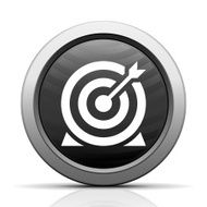 Target icon on a round button - Elect Series N7