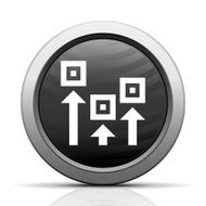 Logistics icon on a round button - Elect Series N11