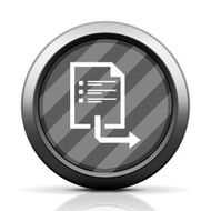 Document icon on a round button - Elite Series N7