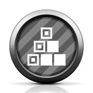 Logistics icon on a round button - Elite Series N9