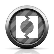 Chevron Chart icon on a round button - Elite Series N12