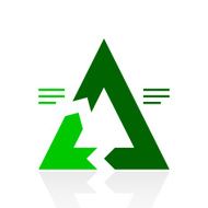 Chevron Chart icon on a white background - Fresh Series N11