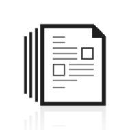 Document icon on a white background - Prime Series N8