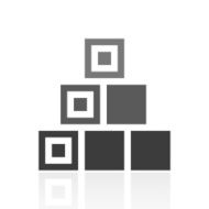 Logistics icon on a white background - Prime Series N9