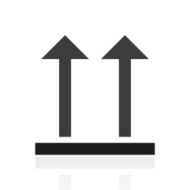 Logistics icon on a white background - Prime Series N10