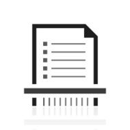Document icon on a white background - Prime Series N9