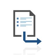 Document icon on a white background - Royal Series N7