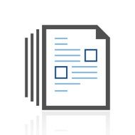 Document icon on a white background - Royal Series N8