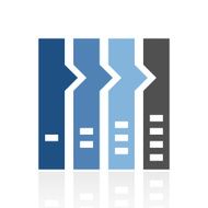 Flowchart icon on a white background - Royal Series N11