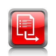 Document icon on a square button - RubyRed Series N7