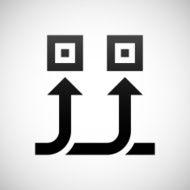 Conveyor icon on a white background - Shade Series N2