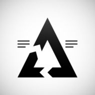 Chevron Chart icon on a white background - Shade Series N11
