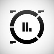 Donut Chart icon on a white background - Shade Series N5