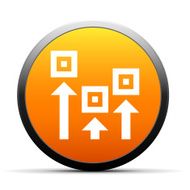 Logistics icon on a round button - Simple Series N11
