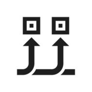 Conveyor icon on a white background - Single Series N2