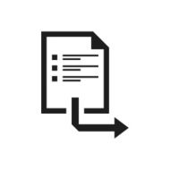 Document icon on a white background - Single Series N7