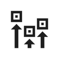 Logistics icon on a white background - Single Series N11