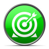 Target icon on a round button - Slender Series N7