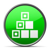 Logistics icon on a round button - Slender Series N9