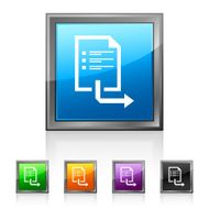 Document icon on square buttons - Squared Series N7