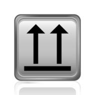 Logistics icon on a square button - Steel Series N10