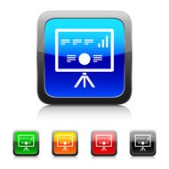 Projection Screen icon on color buttons - Style Series N5
