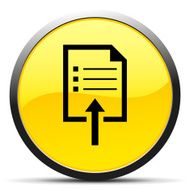 Document icon on a round button N2