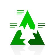 Chevron Chart icon on a white background N3