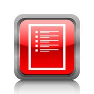 Document icon on a square button N2