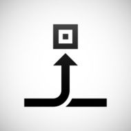 Conveyor icon on a white background N6