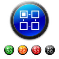Flowchart icon on round buttons N4