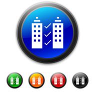 Office Building icon on round buttons N2